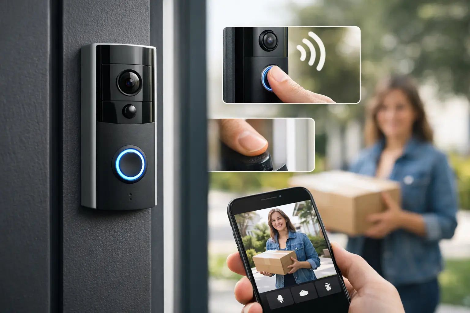 How Do Smart Doorbells Work at Home?