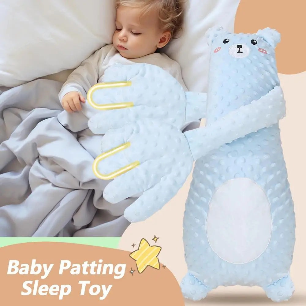 Infant Pillow Hand Remote Controlled Soothing For Baby Sleep Cartoon Plush Toddler Comforting Hand