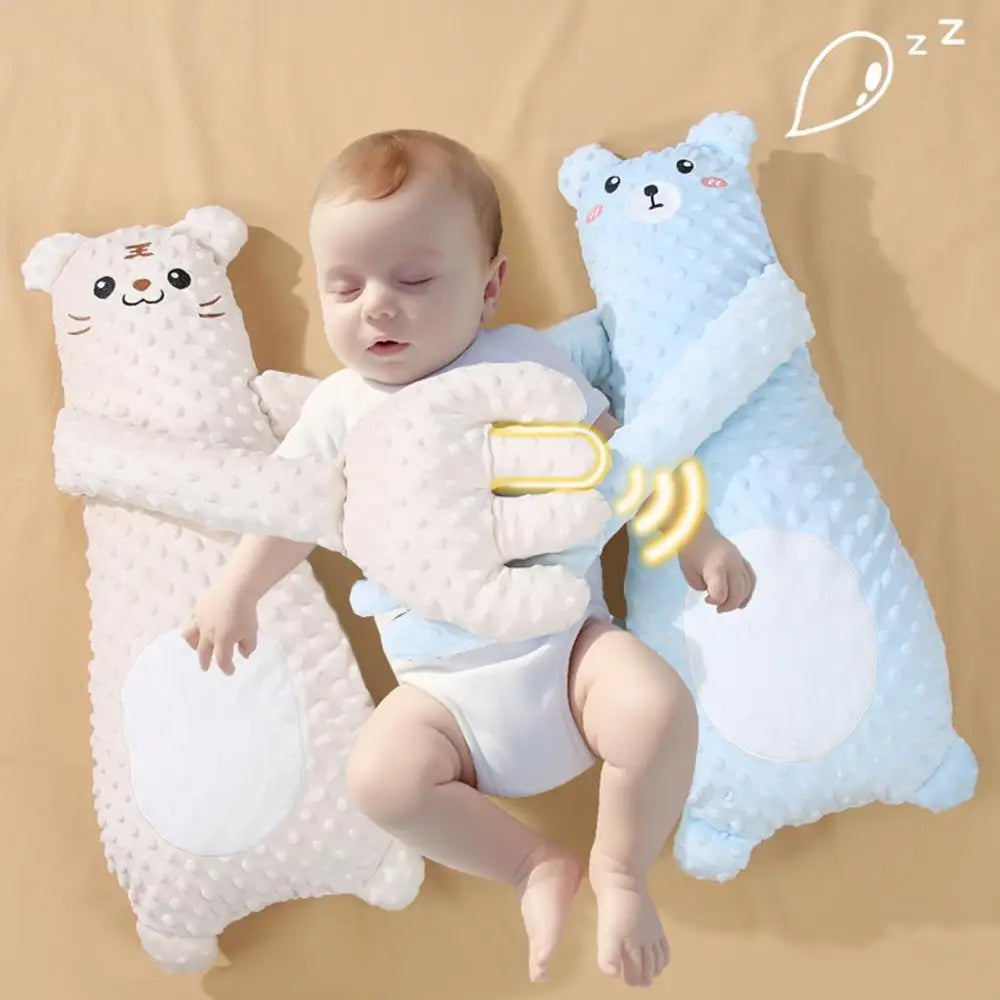 Infant Pillow Hand Remote Controlled Soothing For Baby Sleep Cartoon Plush Toddler Comforting Hand