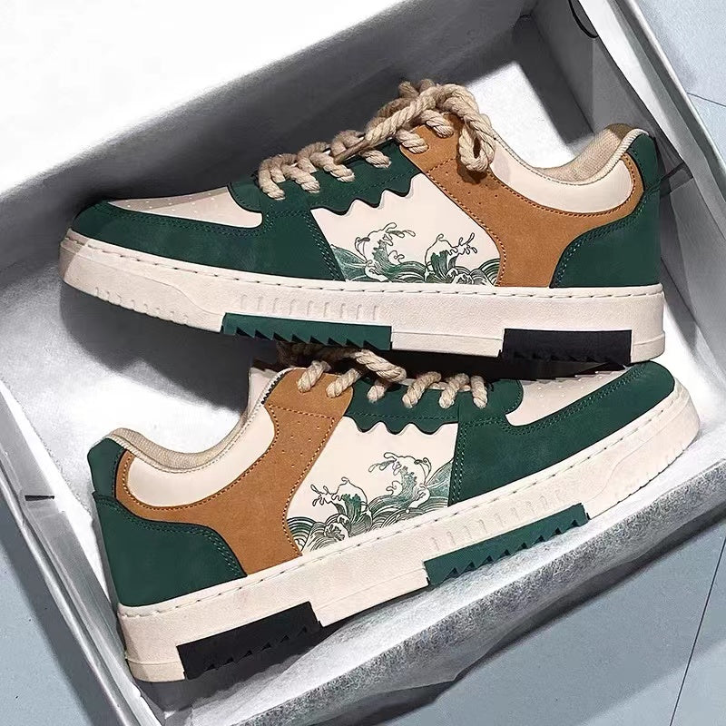 Spring New Men's Fashion Flat-Soled Sneakers