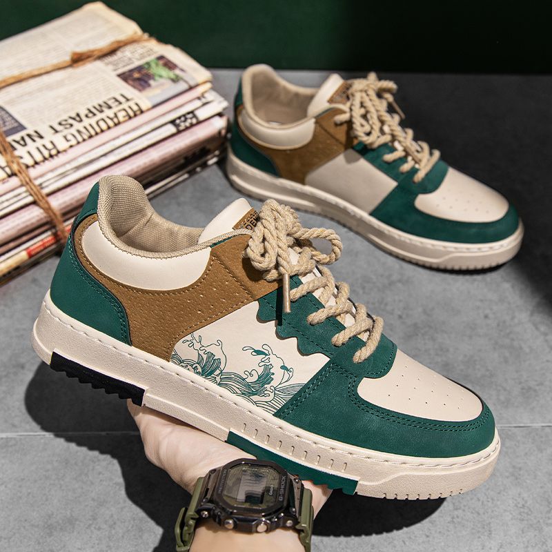 Spring New Men's Fashion Flat-Soled Sneakers