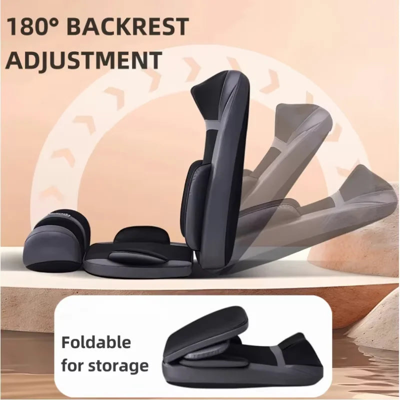 Shiatsu Neck Back Massager with Heat, 2D ro 3D Kneading Massage Chair Pad, Adjustable Compression Seat Massager for Full Body