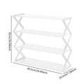 Shoe Rack for Front Door Entrance Shelving Lightweight Large Capacity Shelf Easy Assembly Shoe Shelf Modern Shoe Stand
