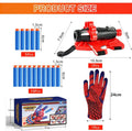 Children's wrist toy five hole wristband hero launcher soft spring suction cup spinning spray