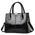 Leather Patent Leather Shoulder Crossbody Bag Women Luxury Designer Handbag Pruse Fashion Large Capacity Shopping Tote