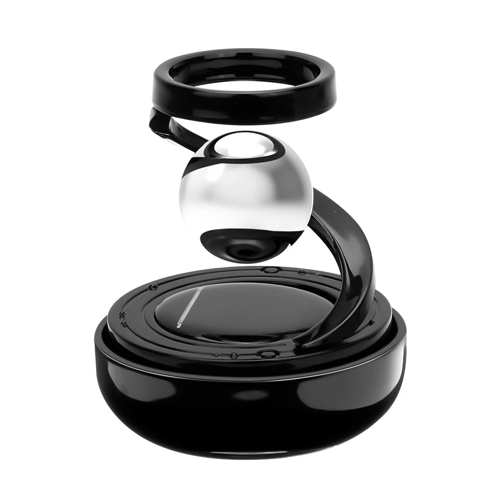 KEBIDUMEI Solar Car Air Freshener Levitation Rotating Interstellar Flavoring Perfume Deodorant Diffuser Car Interior Accessories