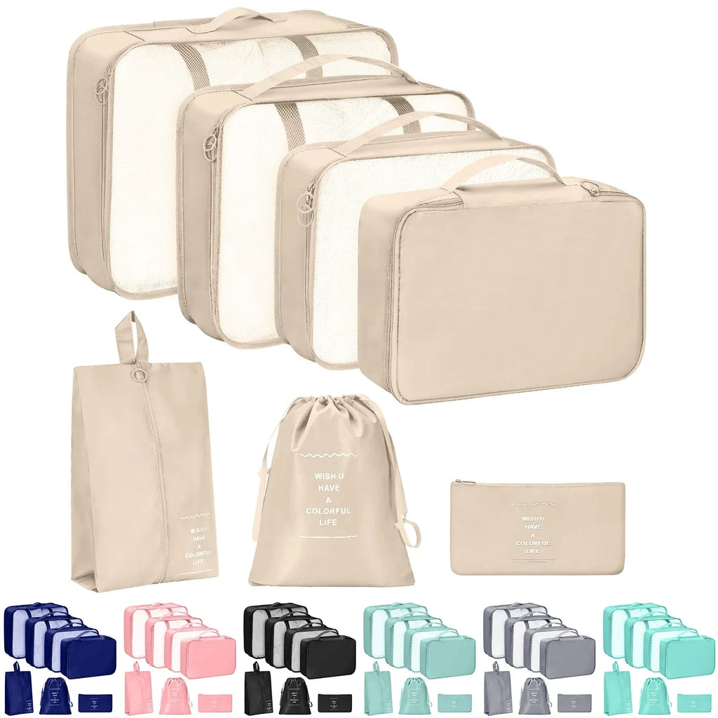 Travel Set Storage Bags Clothes Digital Toiletries Shoes Organizer bag Student Dormitories Clothing Sorting Bags Packing Cubes