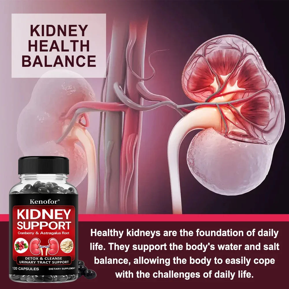 Kidney Cleanse Detox & Repair, - Liver Cleanse, Detox, Support Health Kidney & Urinary Tract, Supports Immune Health