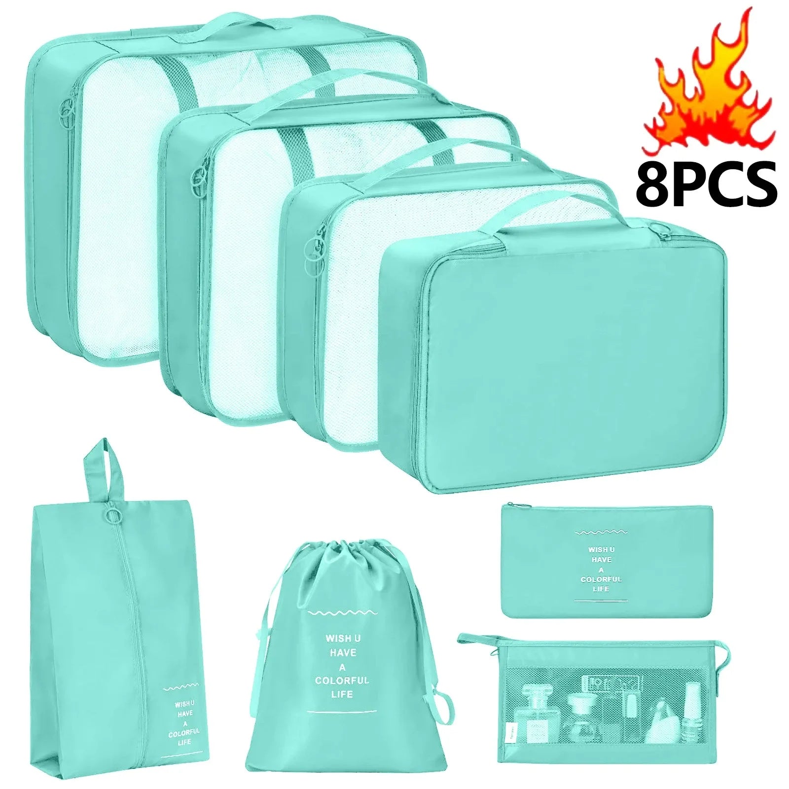 Travel Set Storage Bags Clothes Digital Toiletries Shoes Organizer bag Student Dormitories Clothing Sorting Bags Packing Cubes