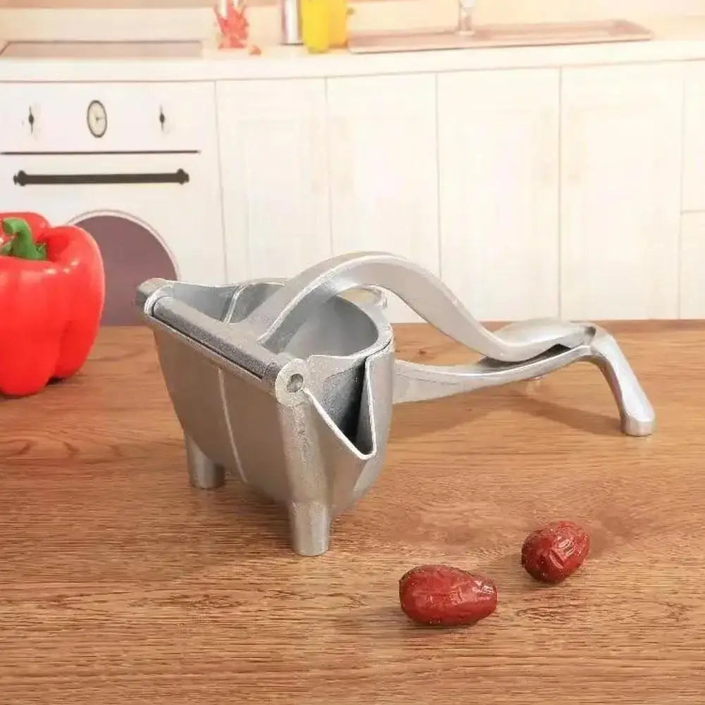 1pc Manual Juice Squeezer Aluminum Alloy Hand Pressure Juicer Pomegranate Orange Lemon Sugar Cane Juice Bar Kitchen Fruit Tool