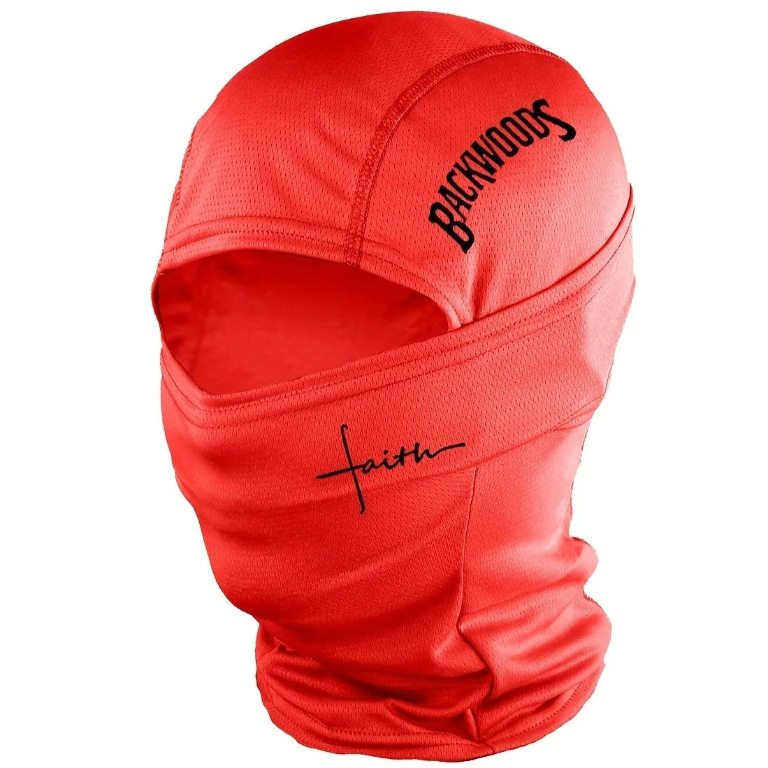 BackWOODS printed balaclava hat windproof  dustproof breathable - unisex outdoor sports full face mask