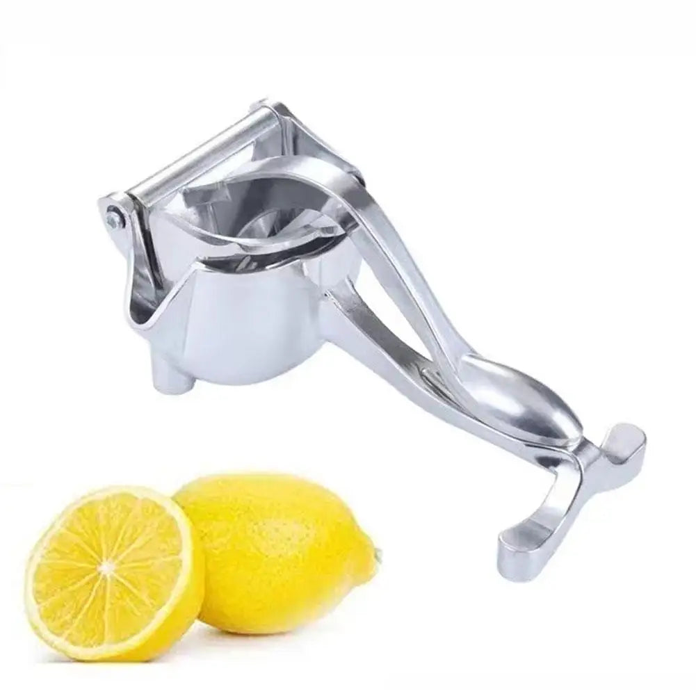 1pc Manual Juice Squeezer Aluminum Alloy Hand Pressure Juicer Pomegranate Orange Lemon Sugar Cane Juice Bar Kitchen Fruit Tool