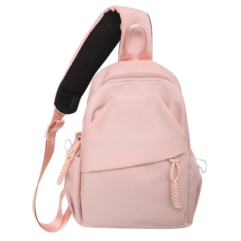 Chest Bag for Women 2026 New Trendy Waterproof Summer Boys Crossbody Bag High-End Sports Style Shoulder Bag Cycling Backpack
