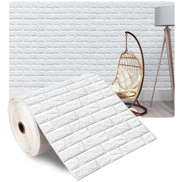 3D Wallpaper Decoration Self-adhesive Antique Foam Brick Wallpaper Living Room Bedroom Waterproof 3d Wall Sticker