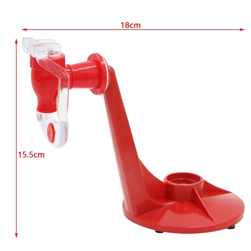 Soda Beverage Dispenser Bottle Coke Upside Down Drinking Water Dispense Machine Switch for Gadget Party Home Bar  Water Pitcher
