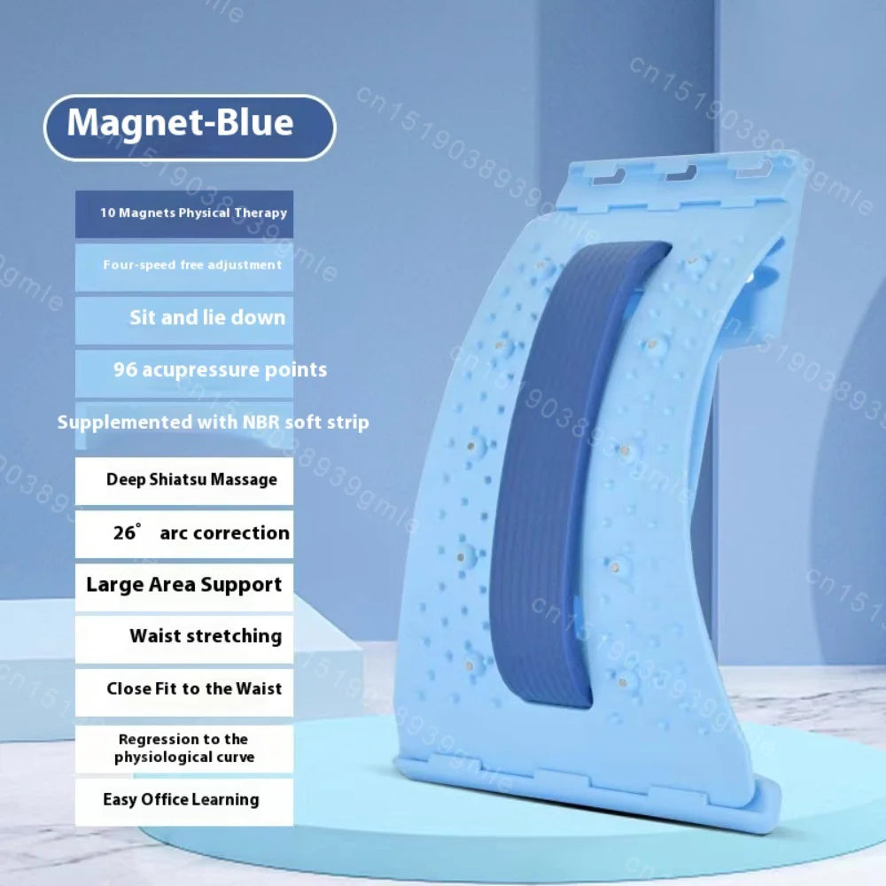 Back Stretcher Lower Upper Lumbar Spine Support Pillow Neck Orthopedic Traction Frame Sporting Fitness Tool Shoulder Ergonomic