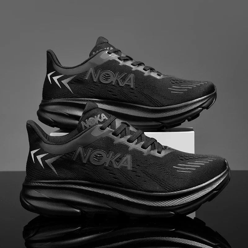 New Running Shoes Breathable Cushioning Luxury shoes Trainer Race Outdoor Couple Non-Slip Jogging Sneakers Mesh Off-road Shoes