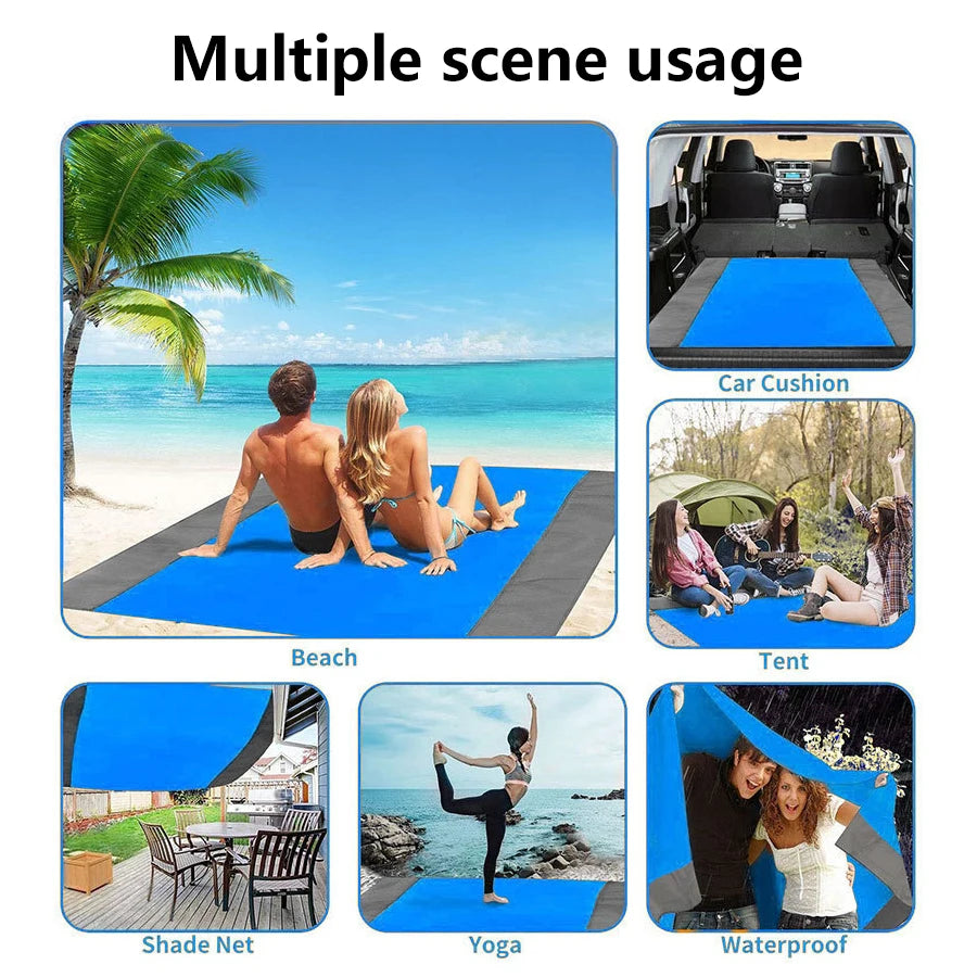 Sandproof Beach Blanket (2x2m)