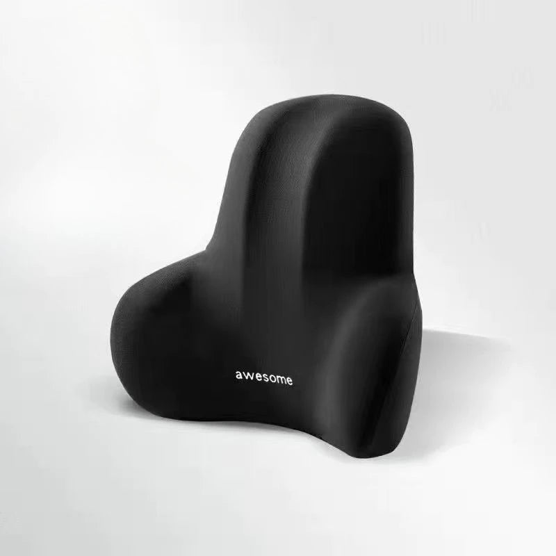 Memory Foam Office Chair Cushion with Lumbar Support,for Back Pain,Washable Cover,Computer Desk Chair Pain System