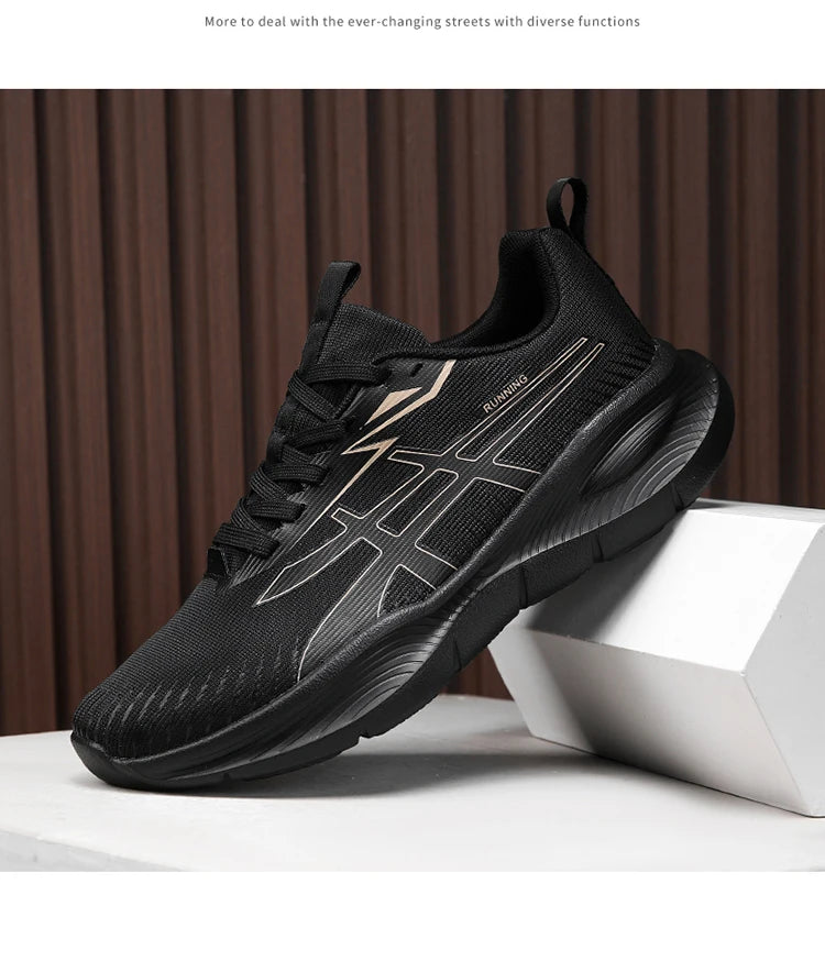 Men's Women EVA Mesh Upper Breathable Running Shoes Soft Shock Absorbing Sports Shoes Unisex Sneakers Lightweight Footwear