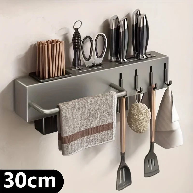 No-Drill Kitchen Organizer Rack