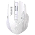 Wireless Gaming Mouse 2.4G USB Silent Mouse Dual Mode Bluetooth Rechargeable 1600DPI Mouse Computer Silent Mice for PC Laptop