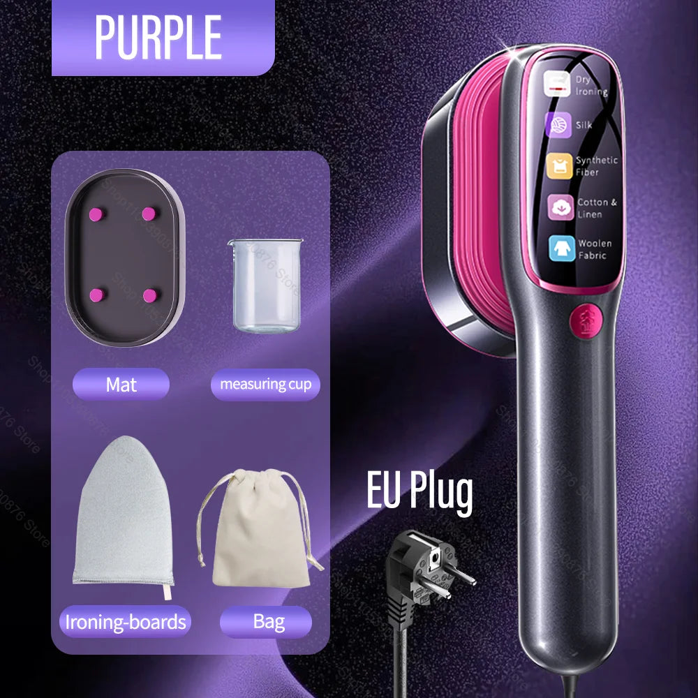 NEW Portable Steam Iron Garment Steamer Portable Mini for Clothes Fast Heating Travel Garment Fabric Handheld Clothes Iron