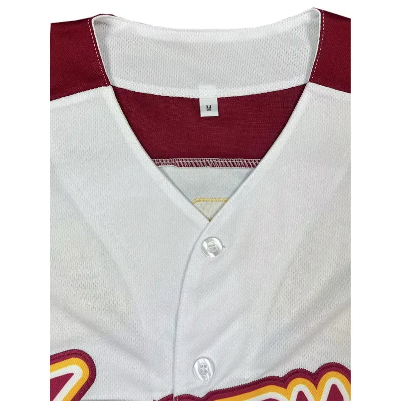 Men's #13 Venezuela Color Block Baseball Jersey Classic Retro Letter Embroidery Breathable Sportswear Short Sleeve T-Shirt