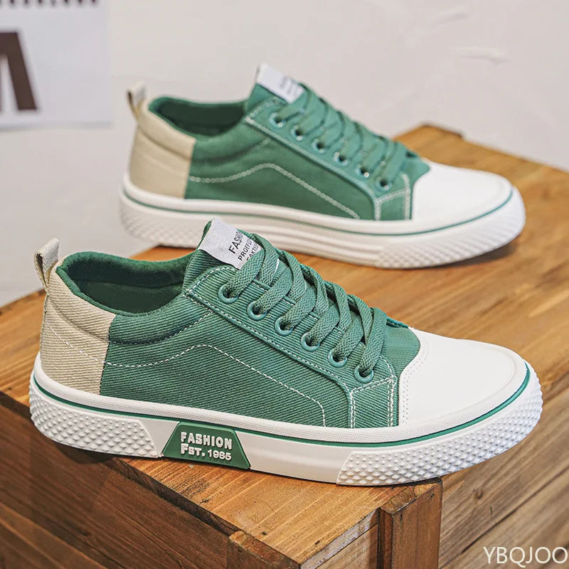 Lightweight breathable Men Shoes New Canvas Shoes Comfortable Plus Size Wear Resistant Fashionable Men Casual Sneakers