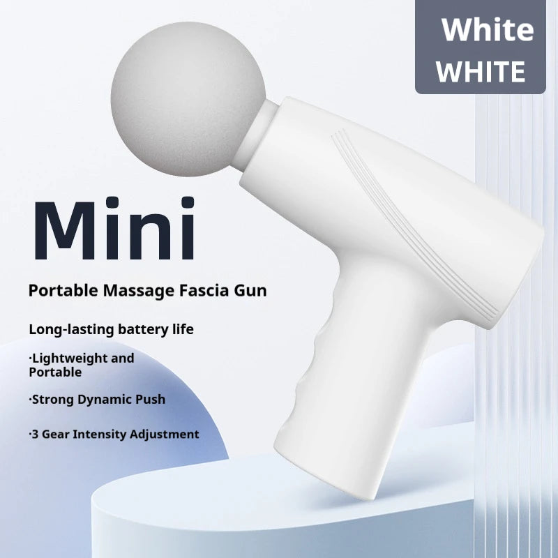 Strictly select new professional muscle relaxation impact massager mini portable USB charging fascia gun gift