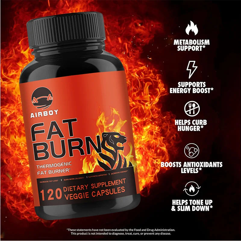 Burn-XT Fat Burner - Fat Burning, Energy Boosting, Appetite Suppressing, Metabolism Boosting