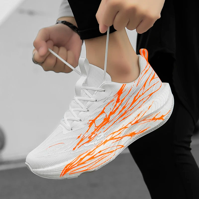 Unisex Running Shoes Women Carbon Board Speciality Marathon Shoes Men Sports Breathable Lightweight Technology Running Sneakers