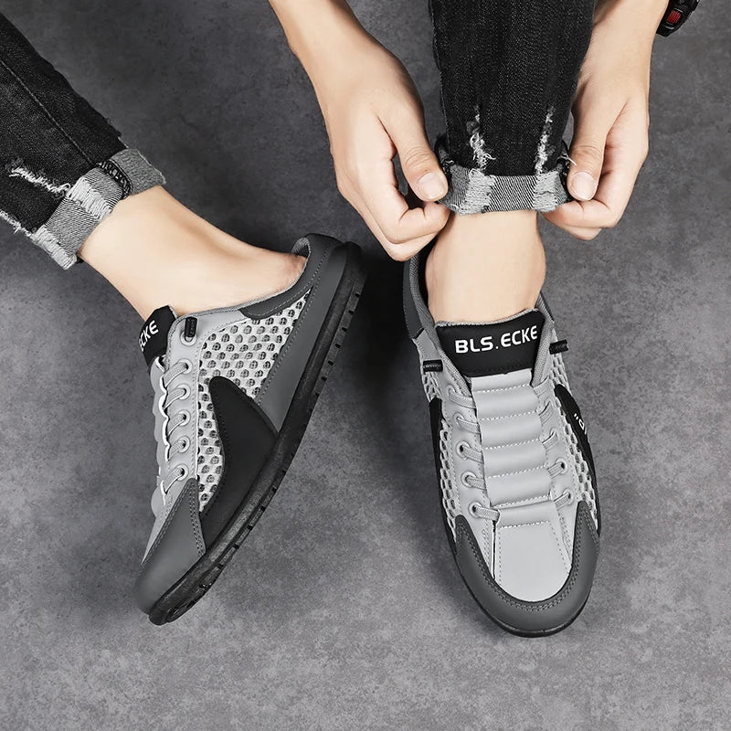 New men's lightweight non-slip breathable wear-resistant running sports fashion versatile casual shoes