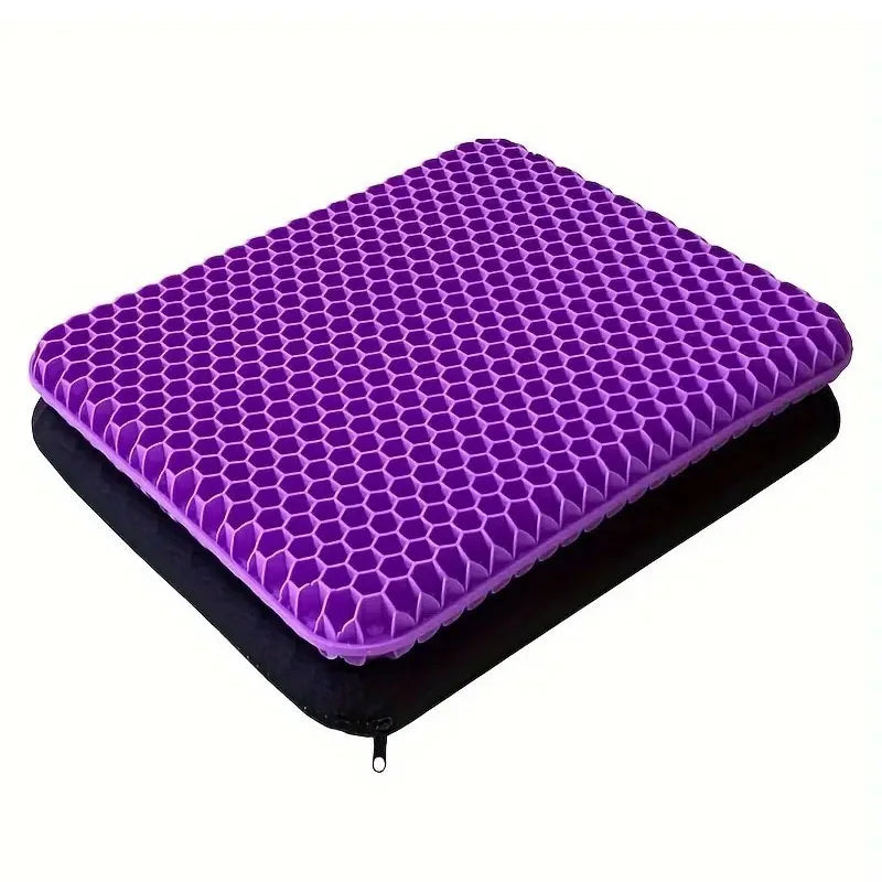 Hot Breathable Soft Silicone Sitting Cushion Summer Home Sofa Chair Office Backrest Support Pillow Cover Seat Puffs Cute Gifts