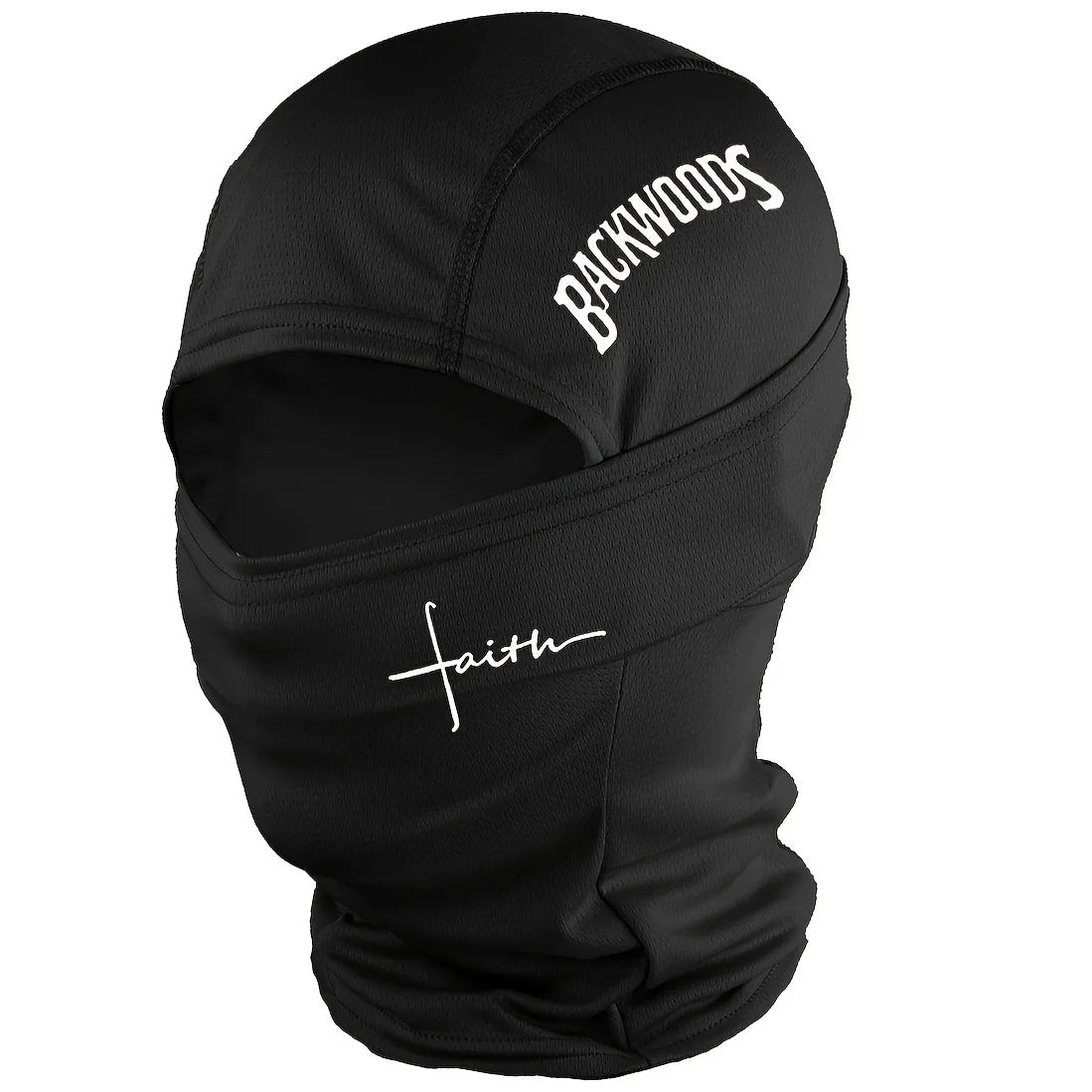 BackWOODS printed balaclava hat windproof  dustproof breathable - unisex outdoor sports full face mask