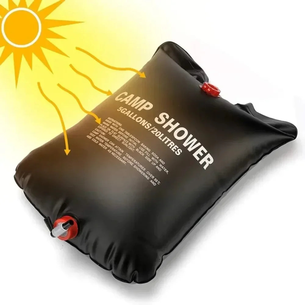 Portable Solar Camp Shower (20L)
