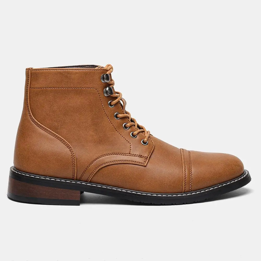 Boots Men Fashion Comfortable Casual Retro 2026 Brand Ankle Boots #KD6655