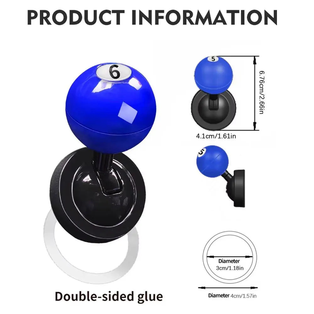 Car Start Button Joystick Snooker Push to Start Buttons Durable Car Ignition Button Protector Auto Engine Start Stop Joystick