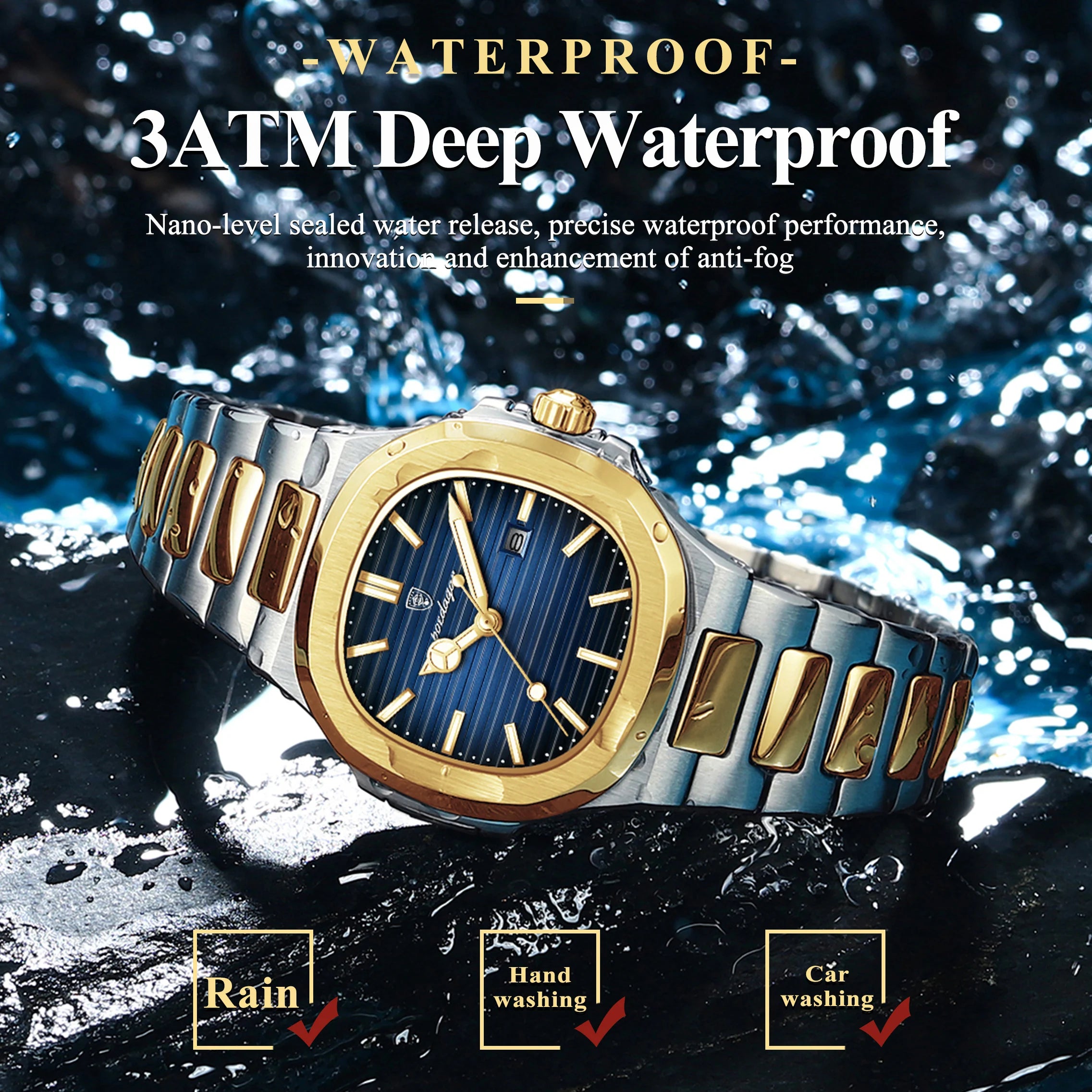 POEDAGAR Original Trendy Women's Watches Waterproof Luminous Date Ladies Wristwatch Stainless Steel Quartz Watch For Woman Reloj