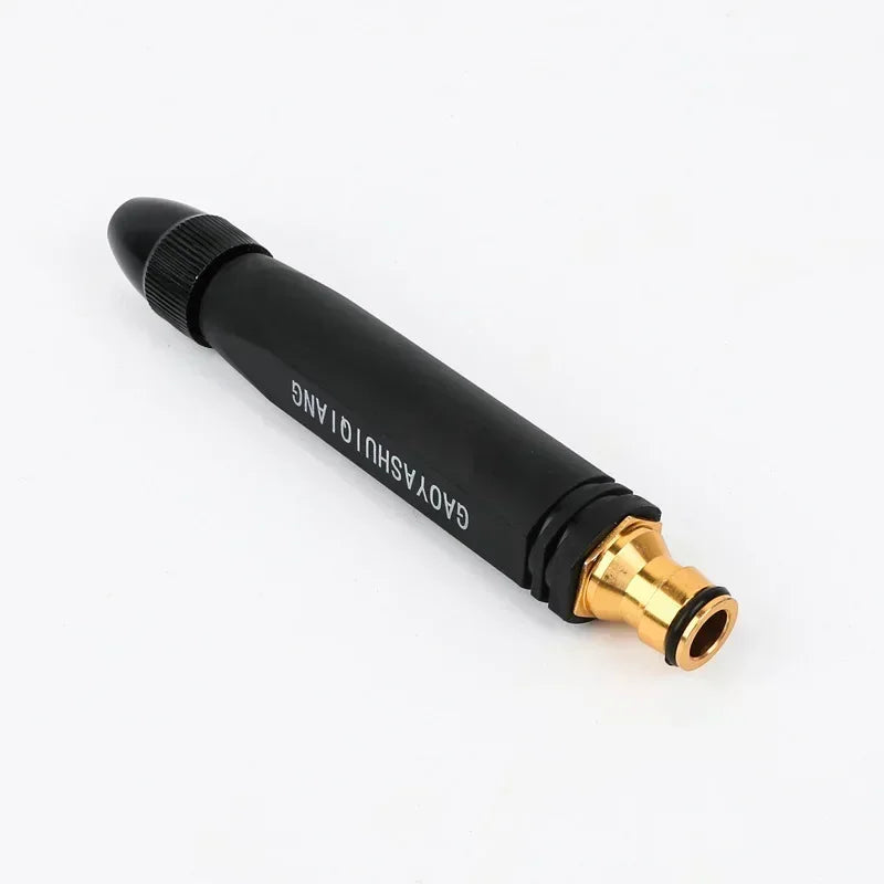 High-Pressure Water Gun Household Car Wash Water Black Car Wash Nozzle Diamond Water Car Wash Gun Watering Pipe