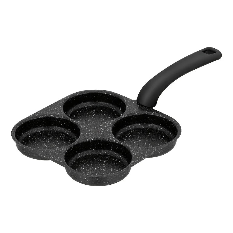 Nonstick Egg Frying Pan Egg 4-Cups Cooker Suitable for Gas Stove Induction Cooker