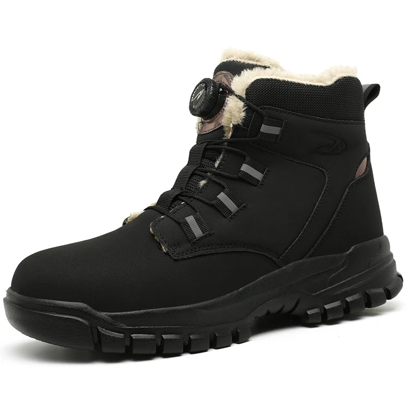 Work Safety Boots Men Waterproof Security Boots lightweight Industrial Steel Toe Work Shoes Protective Men Safety Shoes Size 48