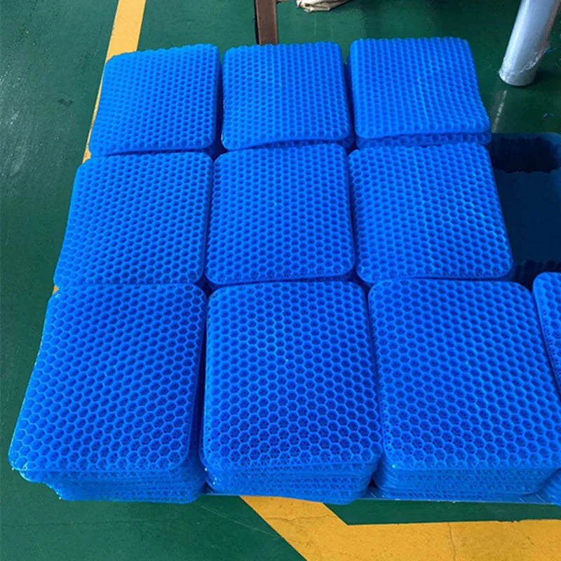 Hot Breathable Soft Silicone Sitting Cushion Summer Home Sofa Chair Office Backrest Support Pillow Cover Seat Puffs Cute Gifts