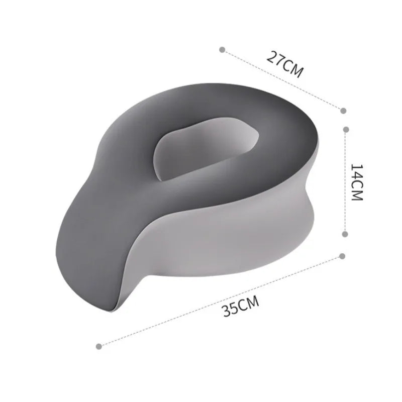 Support Pillow for Face Down Rest Universal Breathable Headrest Face Cushion Soft Memory Foam Sleeping Pillow Deep Sleep Tool