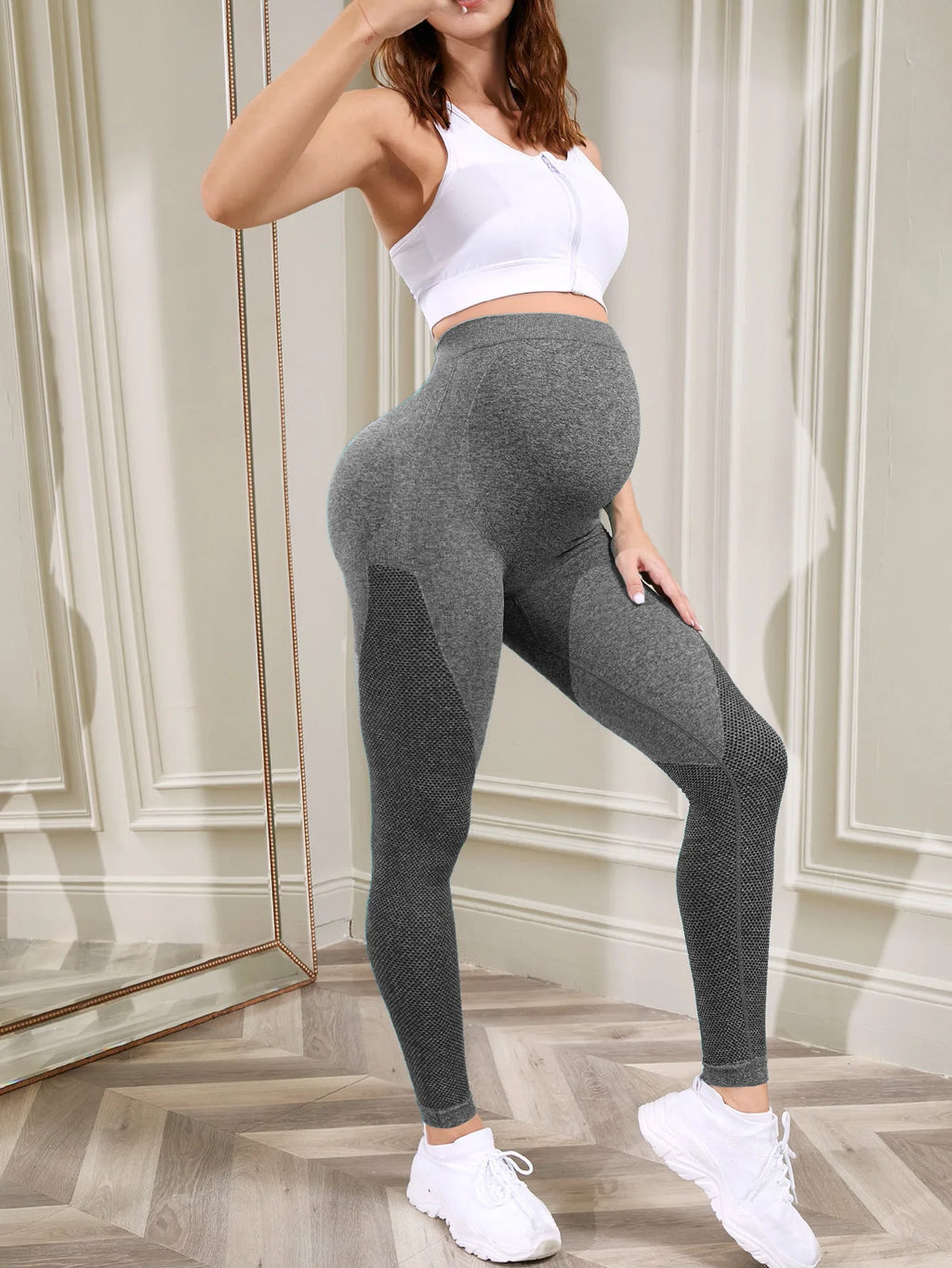 Pregnant women's yoga pants Cotton Maternity Legging Spring Casual Skinny Pants Clothes for Pregnant Women Autumn Pregnancy