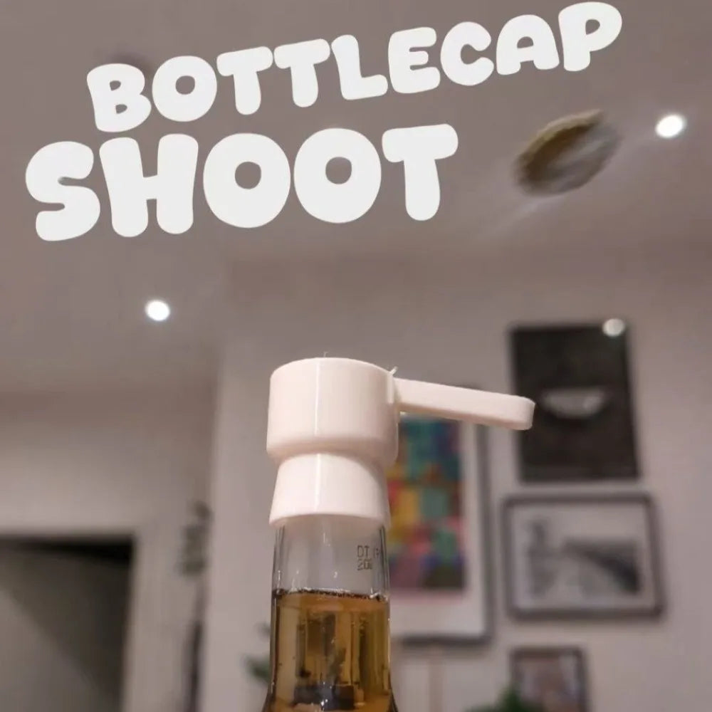 Catapult Bottle Opener Fun Creative Beer Opener Launcher Cool Gadget for Home Party and Bar Use Unique Gifts for Fun Gifts