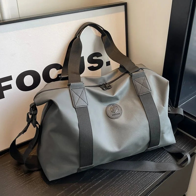 Lightweight Large-Capacity Travel Bag Women's Short-Distance Duffel Men's Business Handbag Sports Fitness Backpack for On-the-Go