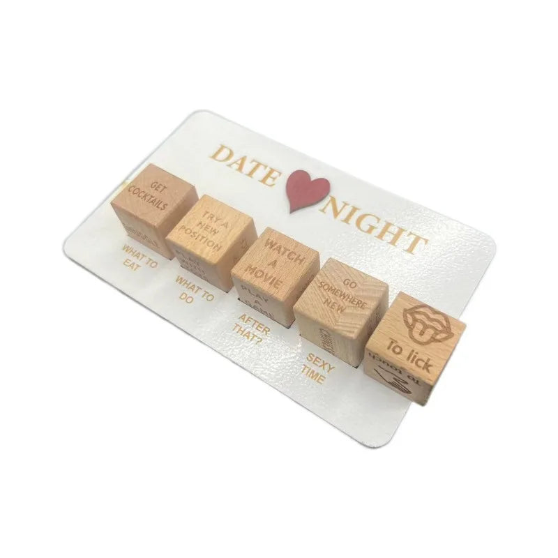 Dice After Dark Date Night Dice Fun Night Dating Decision Dice Love Dice Date Food Decision Dice Date Ideas for Valentine's Day