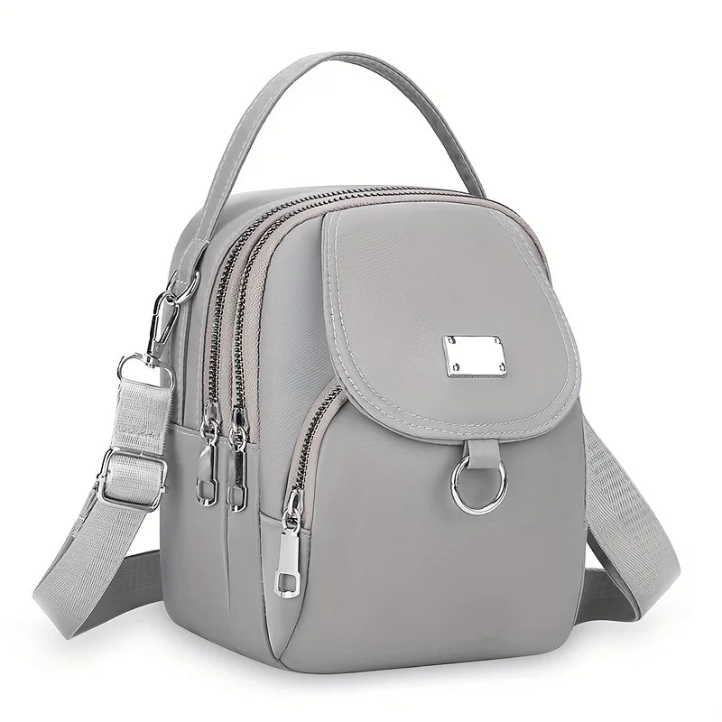 Hot Crossbody Bag Solider Color For Women Fashion Portable Casual Bag Students Cross Body Shoulder Bag