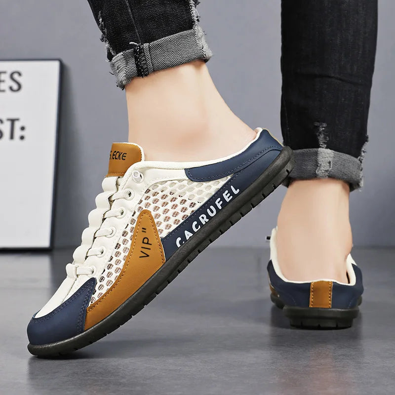 New men's lightweight non-slip breathable wear-resistant running sports fashion versatile casual shoes